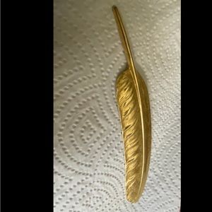 Feather Brooch